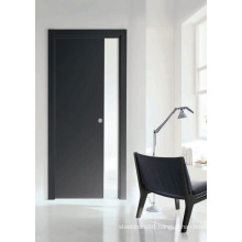 Morden Design Melamine Wooden Door, Dark Color Home Office Room Door, Decoration Door S7-M-1008